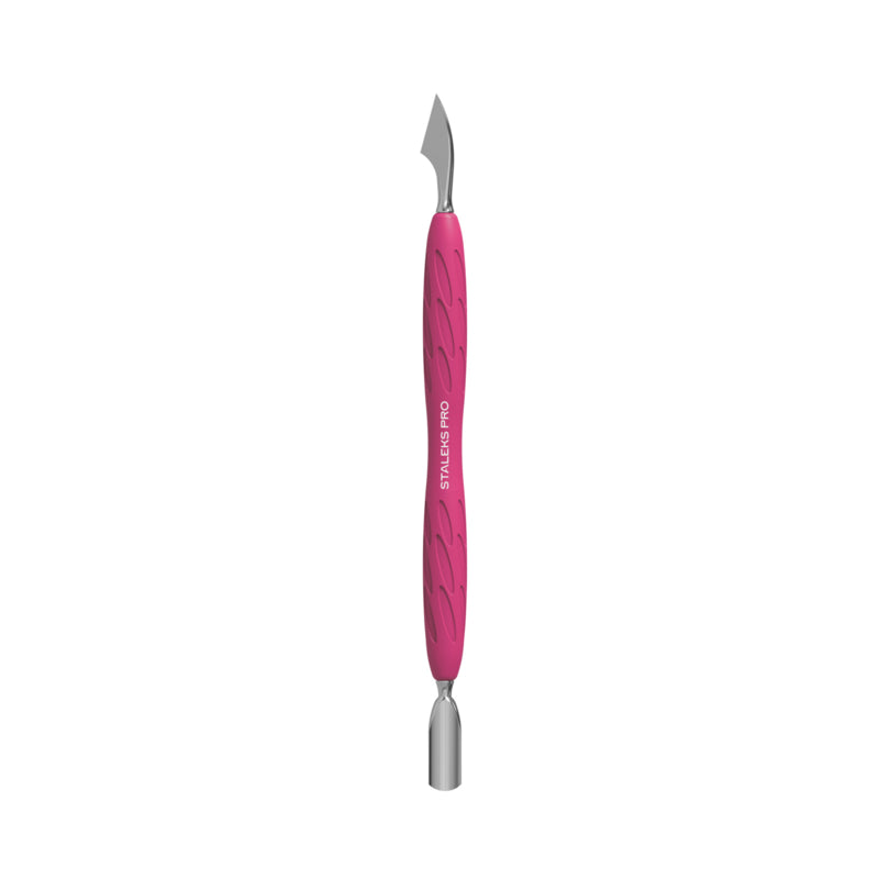 Staleks Pusher Smal Afgerond + Mes Uniq Gummi 10 Type 3 (PQ-10/3)