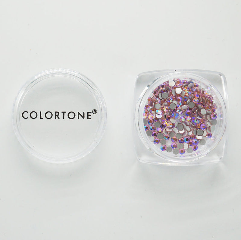 Colortone Pink Aurora Borealis (AB) Rhinestones