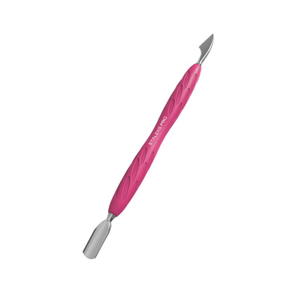 Staleks Pusher Smal Afgerond + Mes Uniq Gummi 10 Type 3 (PQ-10/3)
