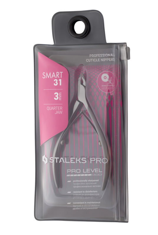 Staleks Professionele Nagelriemtang Smart 31 3 mm Quarter Jaw (NS-31-3)