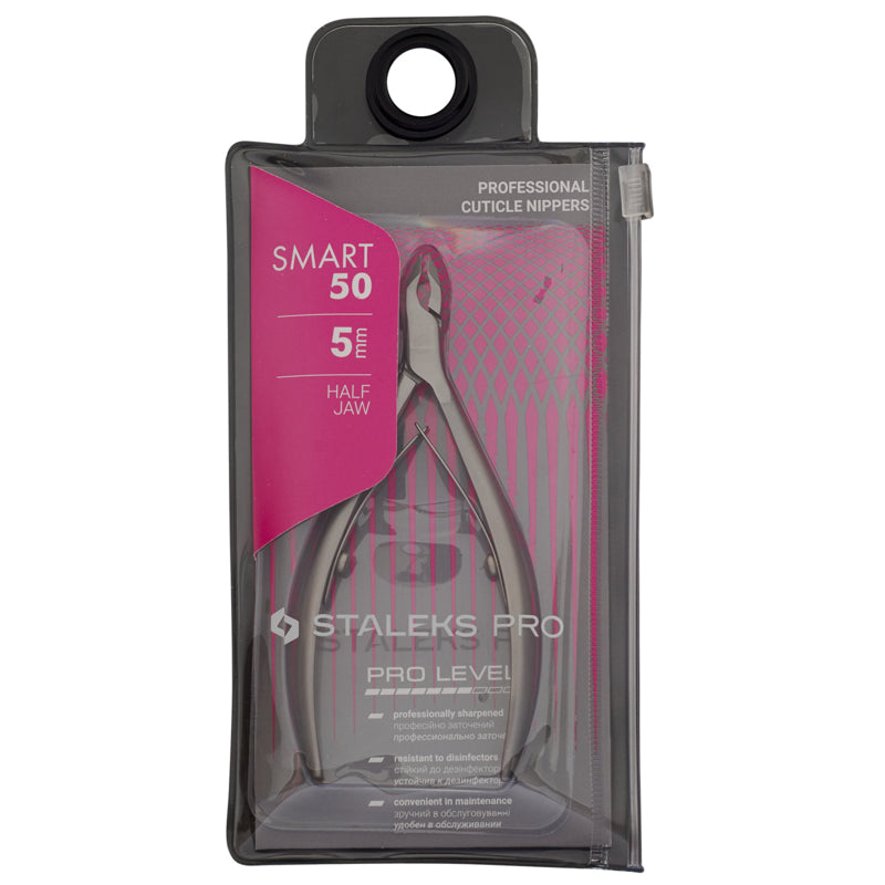 Staleks Professionele Nagelriemtang Smart 50 5 mm Half Jaw (NS-50-5)
