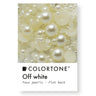Colortone Flatback Parels Gebroken Wit