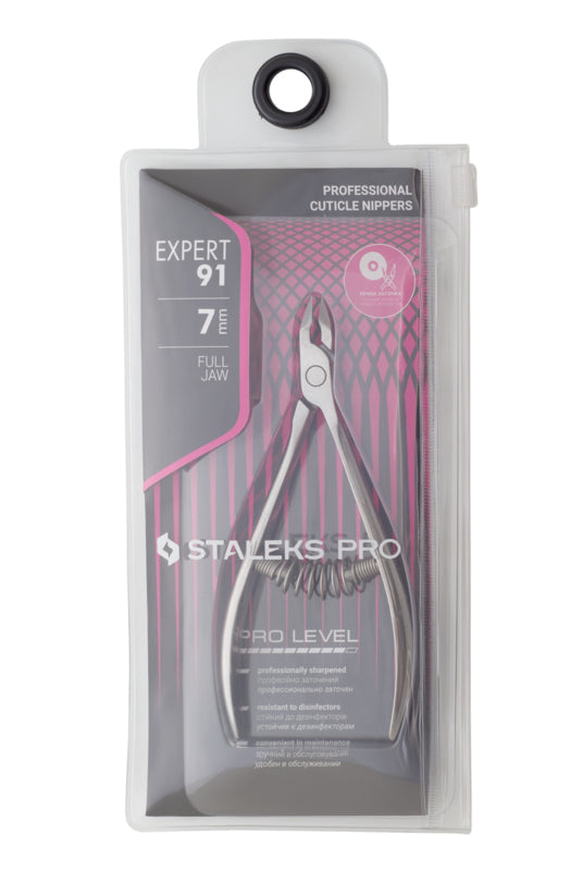Staleks Professionele Nagelriemtang Expert 91 7 mm Full Jaw (NE-91-7)