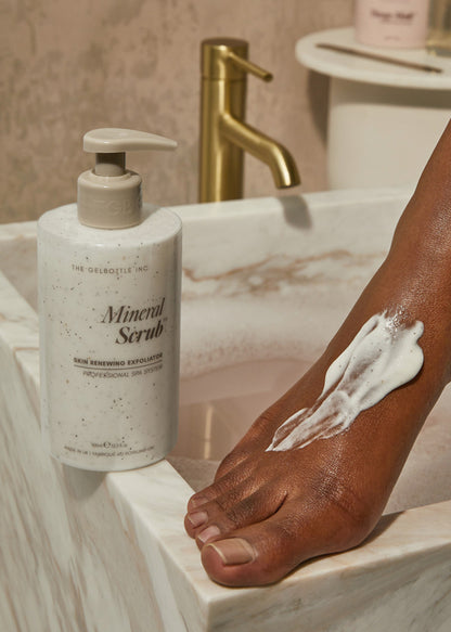 The GelBottle SPA Mineral Scrub Cell Renewing Exfoliator