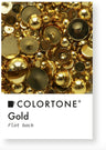 Colortone Flatback Parels Goud