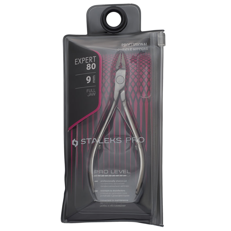 Staleks Professionele Nagelriemtang Expert 80 9 mm Full Jaw (NE-80-9)