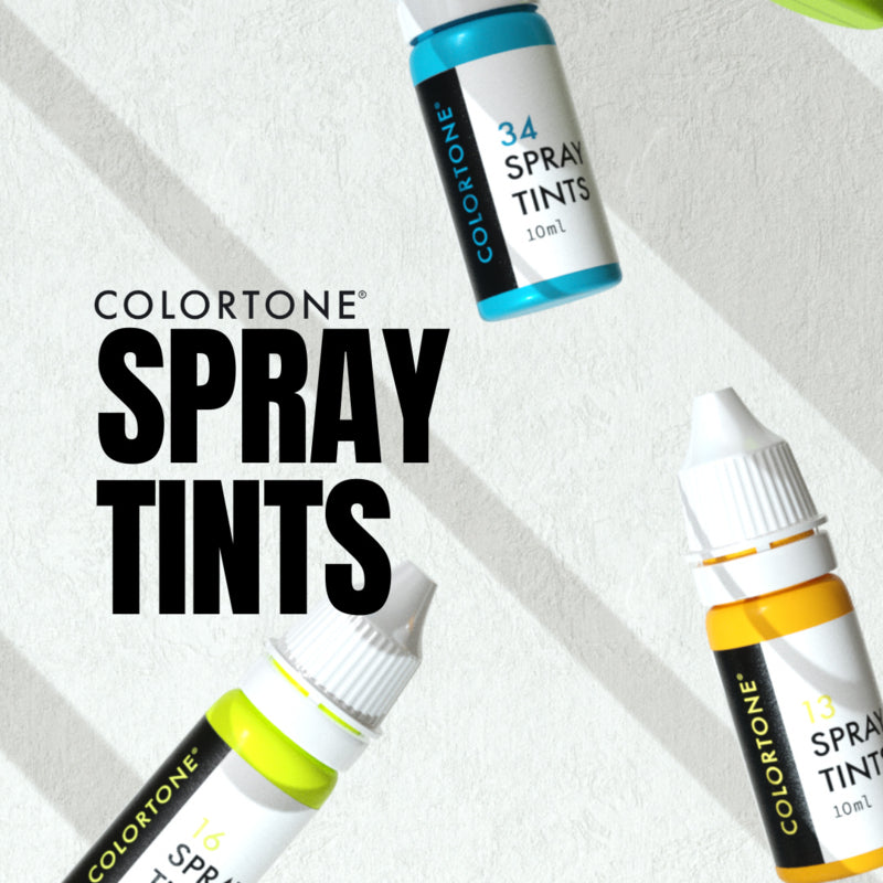 Colortone Air Brush Spray Tint Zwart (01)