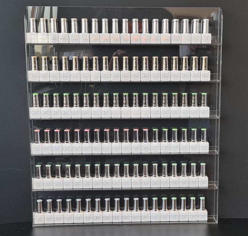 Shape It Up Wall Rack Gel Polish Bottles