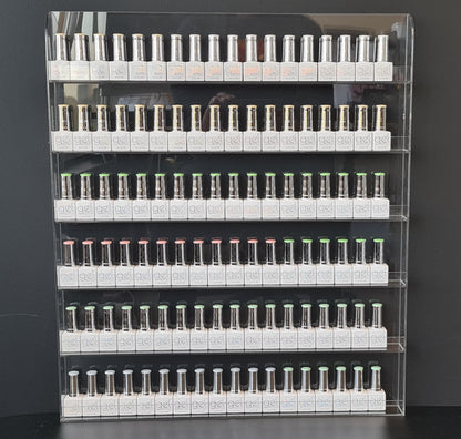 Shape It Up Wall Rack Gel Polish Bottles