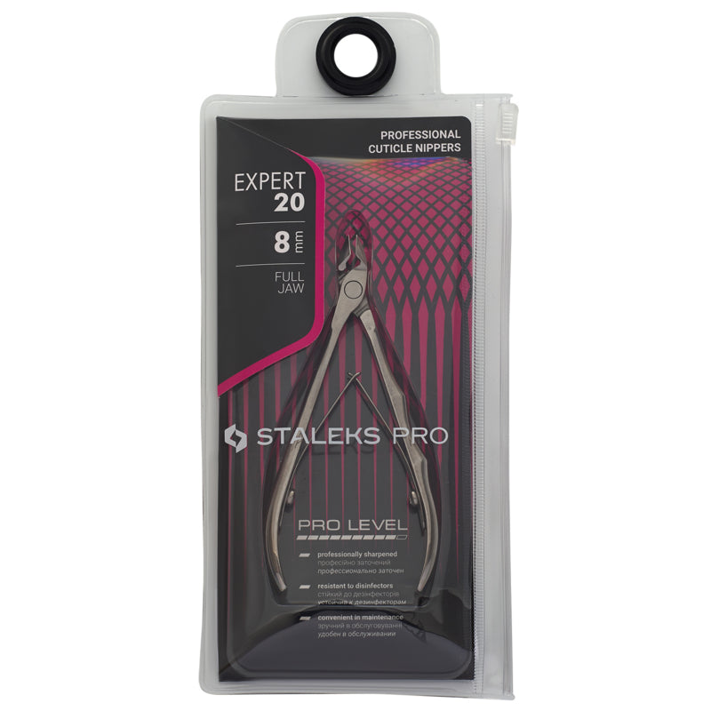 Staleks Professionele Nagelriemtang Expert 20 8 mm Full Jaw (NE-20-8)