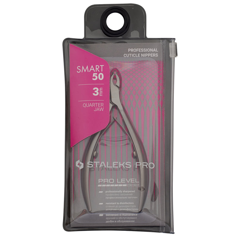 Staleks Professionele Nagelriemtang Smart 50 3 mm Quarter Jaw (NS-50-3)