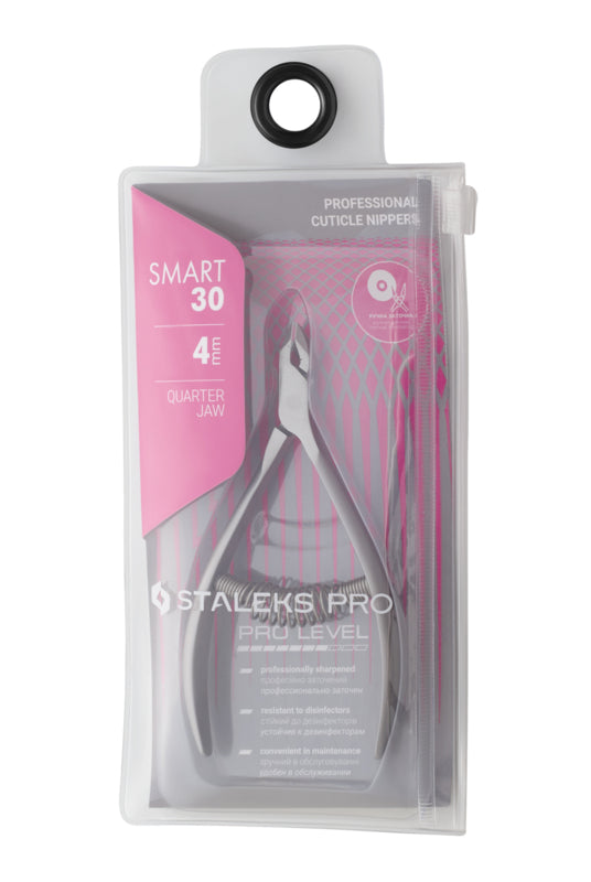 Staleks Professionele Nagelriemtang Smart 30 4 mm Quarter Jaw (NS-30-4)