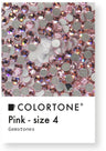 Colortone Pink Crystal Rhinestones