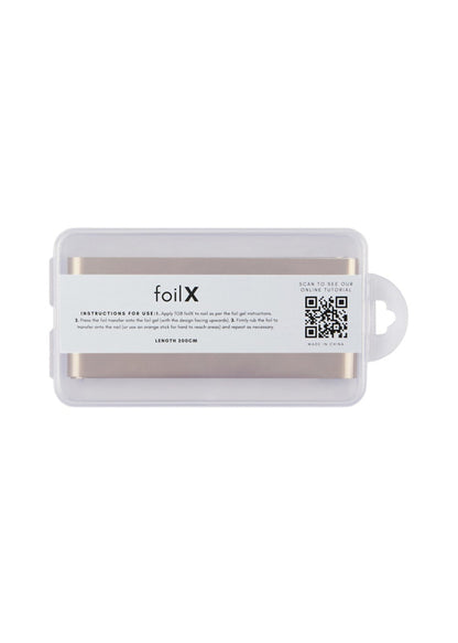 The GelBottle FoilX Pewter Foil
