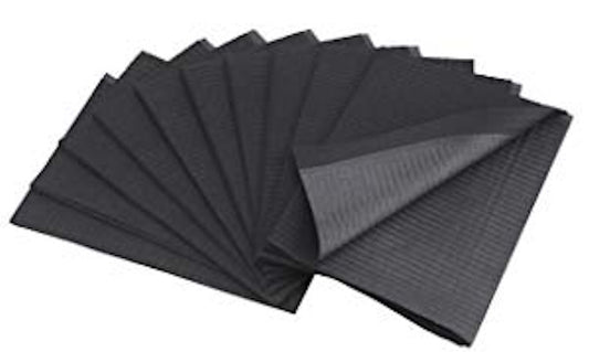 Shape It Up Premium Table Towels Zwart 125 stuks