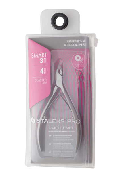 Staleks Professionele Nagelriemtang Smart 31 4 mm Quarter Jaw (NS-31-4)