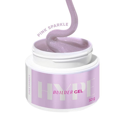 Mistero Milano HYPE Builder Gel Pink Sparkle (2091)