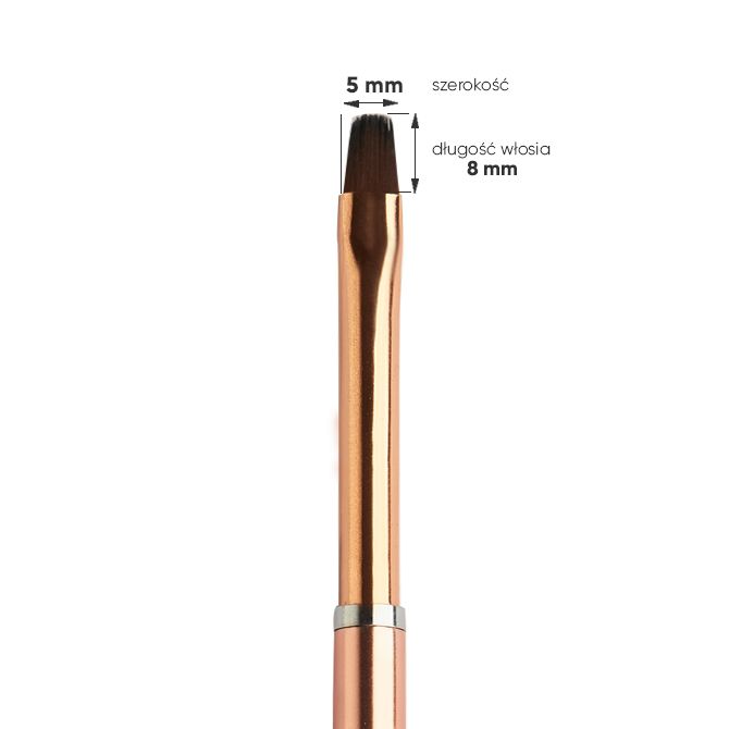 Mistero Milano Ovale Gel Penseel Nr 5 (7115)