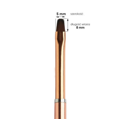 Mistero Milano Ovale Gel Penseel Nr 5 (7115)
