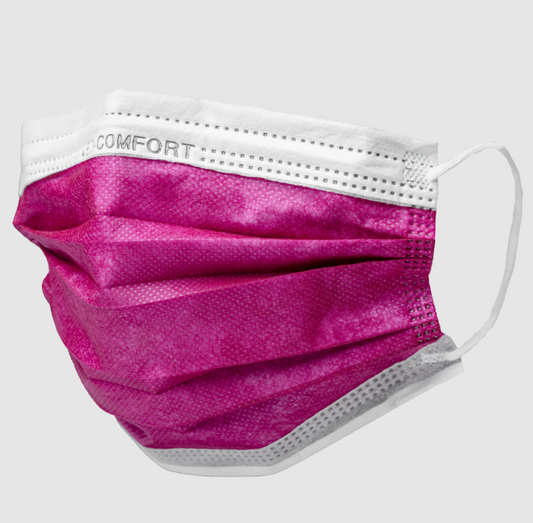 Ampri Mondmasker 3 Laags Bordeaux 50 Pack (type IIR)