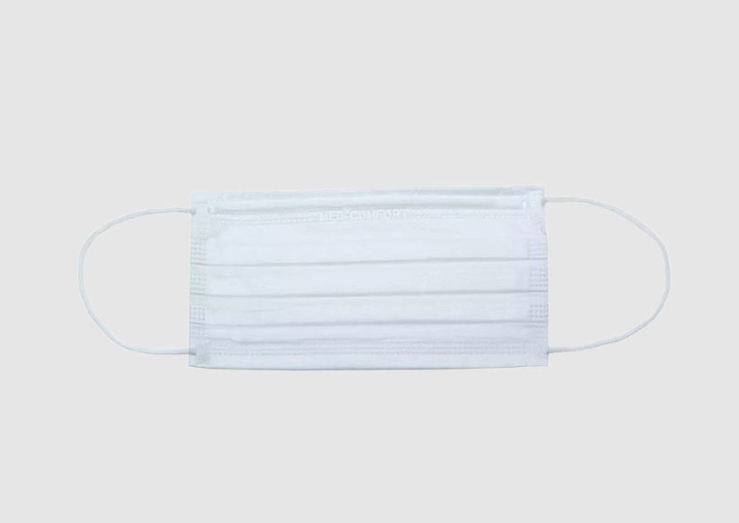 Ampri Mondmasker 3 Laags Wit 50 Pack (type IIR)