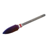 Shape It Up Carbide Frees Bit Purple Oval Tornado Fijn Rood (Manicure Pedicure)