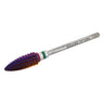 Shape It Up Carbide Frees Bit Purple Oval Tornado Grof Groen (Manicure Pedicure)