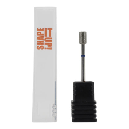 Shape It Up Diamond Frees Bit Brede Cilinder Flat Top 4.0 mm Blauw (Manicure Pedicure)