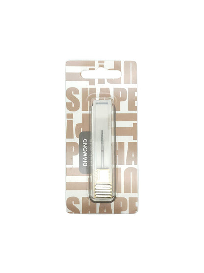 Shape It Up High Performance Groove Diamond Frees Bit Afgeronde Kegel Fijn Rood (Manicure Pedicure)