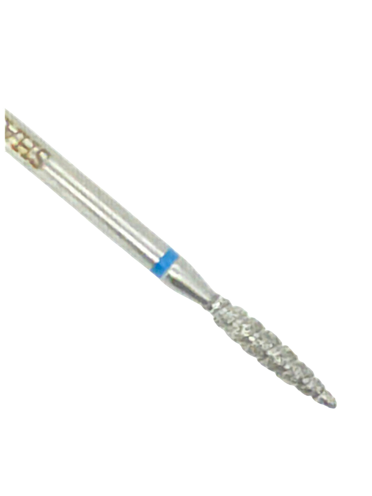 Shape It Up High Performance Groove Diamond Frees Bit Flame Medium Blauw (Manicure Pedicure)
