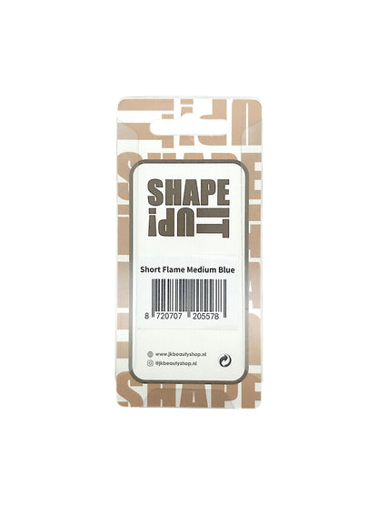 Shape It Up High Performance Groove Diamond Frees Bit Flame Medium Blauw (Manicure Pedicure)