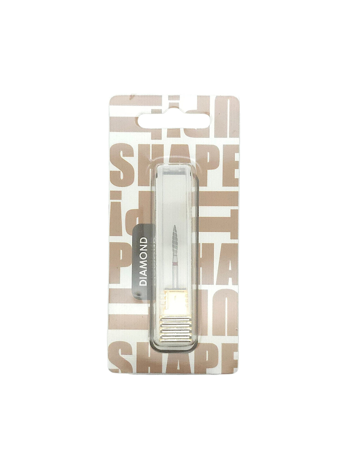 Shape It Up High Performance Groove Diamond Frees Bit Lange Flame Fijn Rood (Manicure Pedicure)