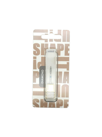 Shape It Up High Performance Groove Diamond Frees Bit Lange Flame Medium Blauw (Manicure Pedicure)