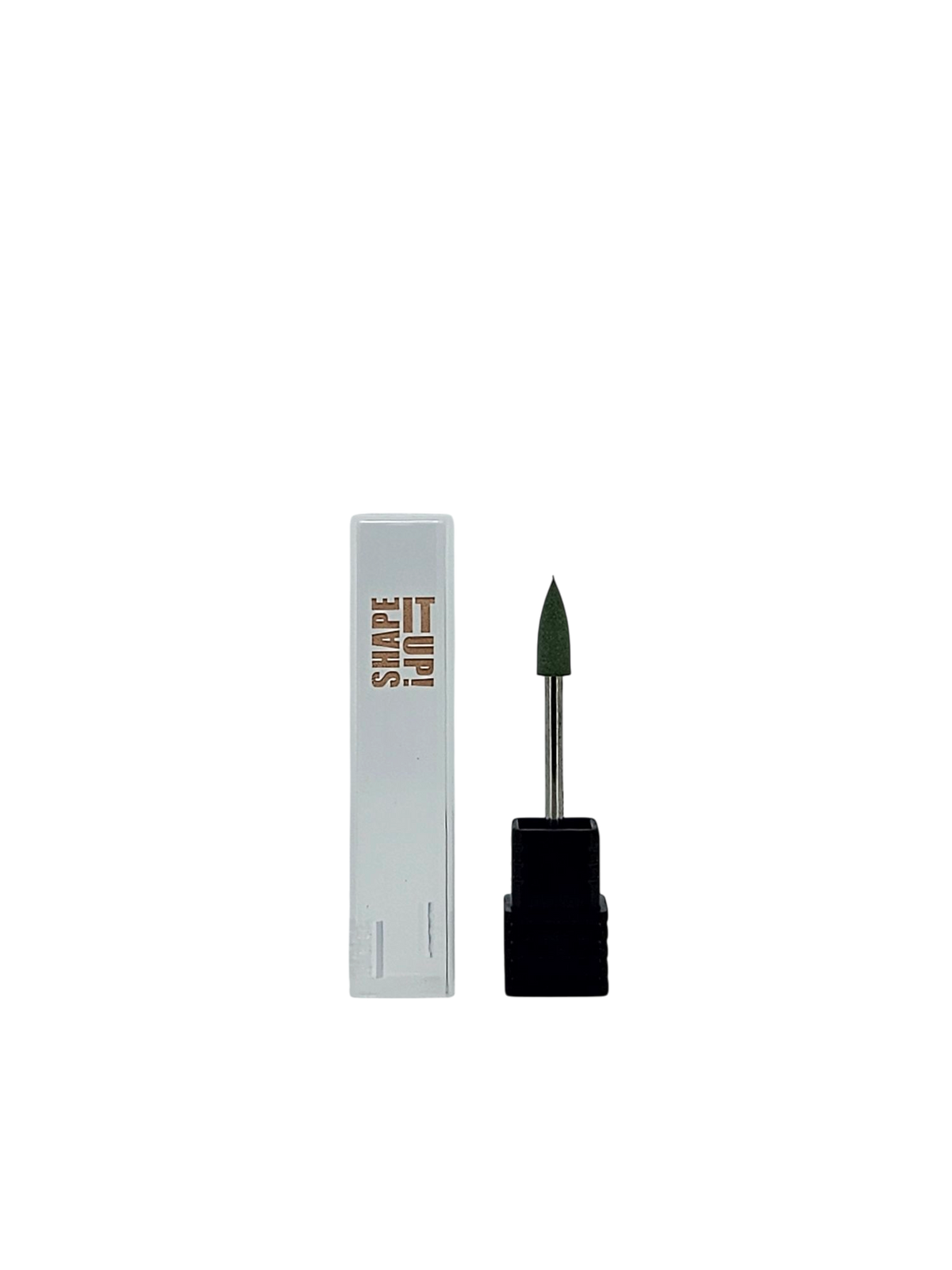 Shape It Up Siliconen Polijst Frees Bit Kegel Medium Groen