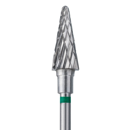 Staleks Carbide Nagel Freesbit Pointy Cone Green 6.0mm (FT71G060/14)