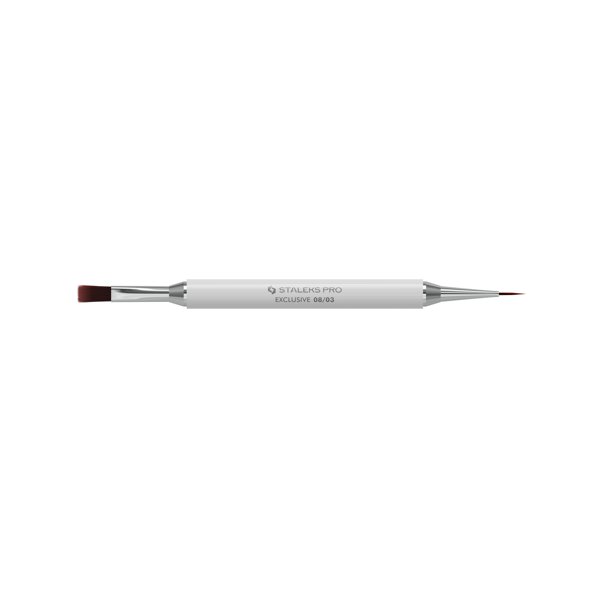 Staleks Exclusive Liner & Gel Penseel Dubbelzijdig 10 mm & 10 mm (NBX-08/03)