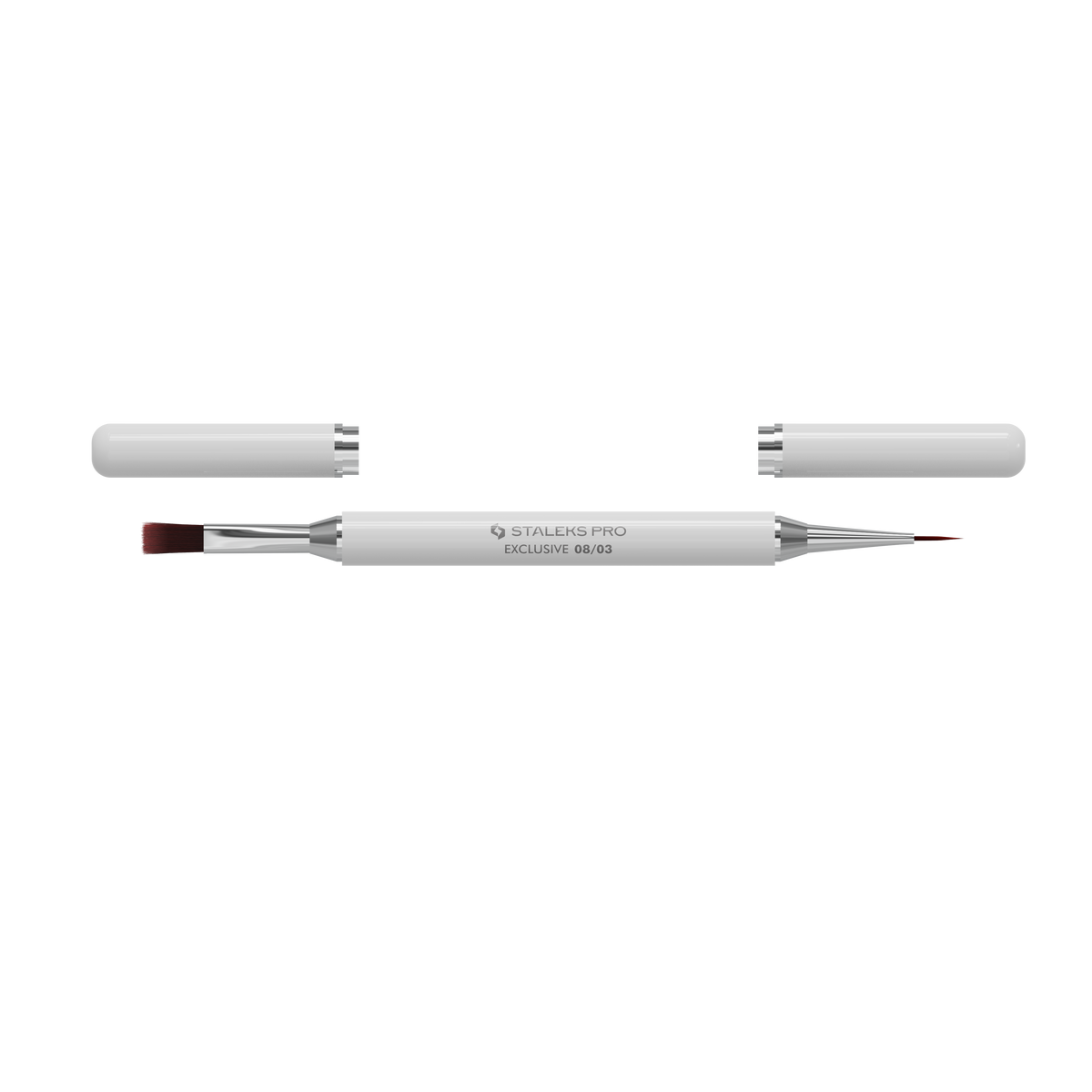 Staleks Exclusive Liner & Gel Penseel Dubbelzijdig 10 mm & 10 mm (NBX-08/03)