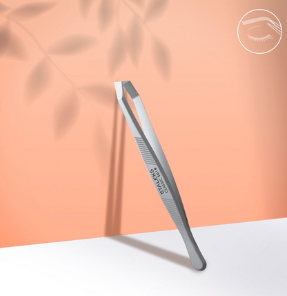Staleks Eyebrow Tweezers Classic 10 Type 9 Breed Schuin (TC-10/9)