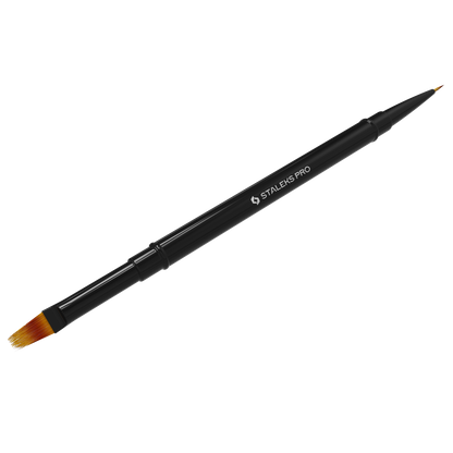 Staleks Liner & Ombre Penseel Dubbelzijdig 7 mm & 11 mm (NBE-01/07)