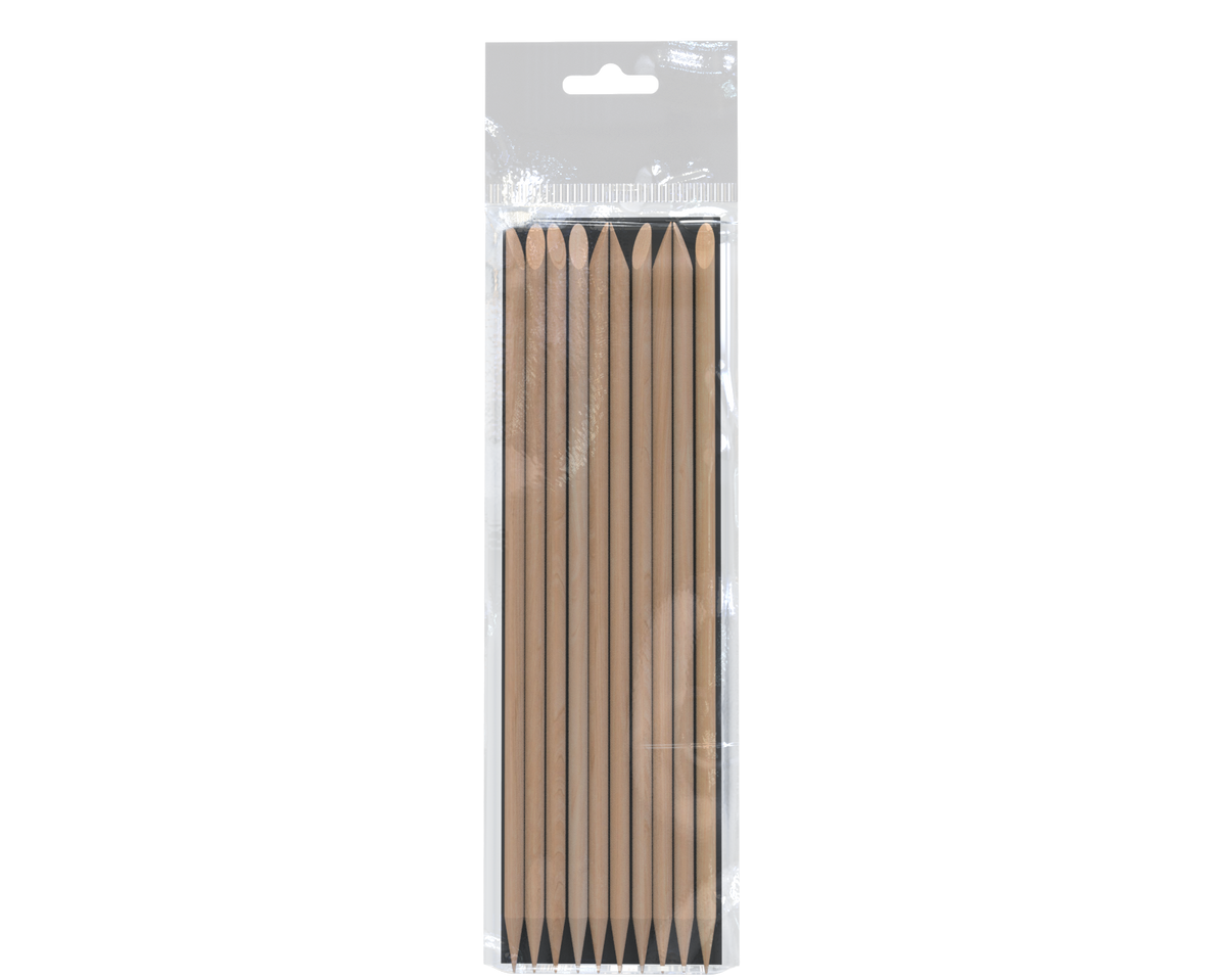 Staleks Pro Houten Bokkenpootjes 150 mm 10 Stuks (DOS-10/10)