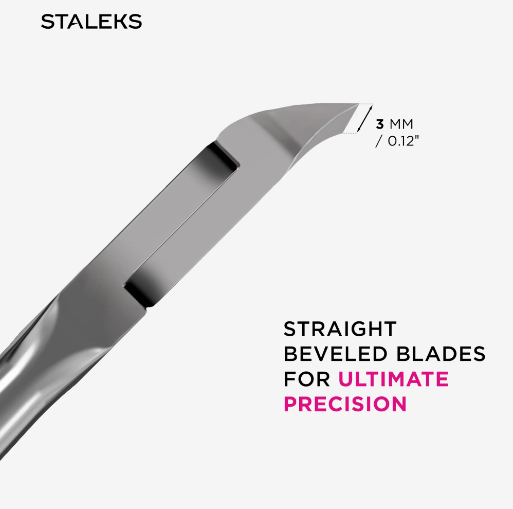 Staleks Professionele Nagelriemtang Expert 92 3 mm Quarter Jaw (NE-92-3)