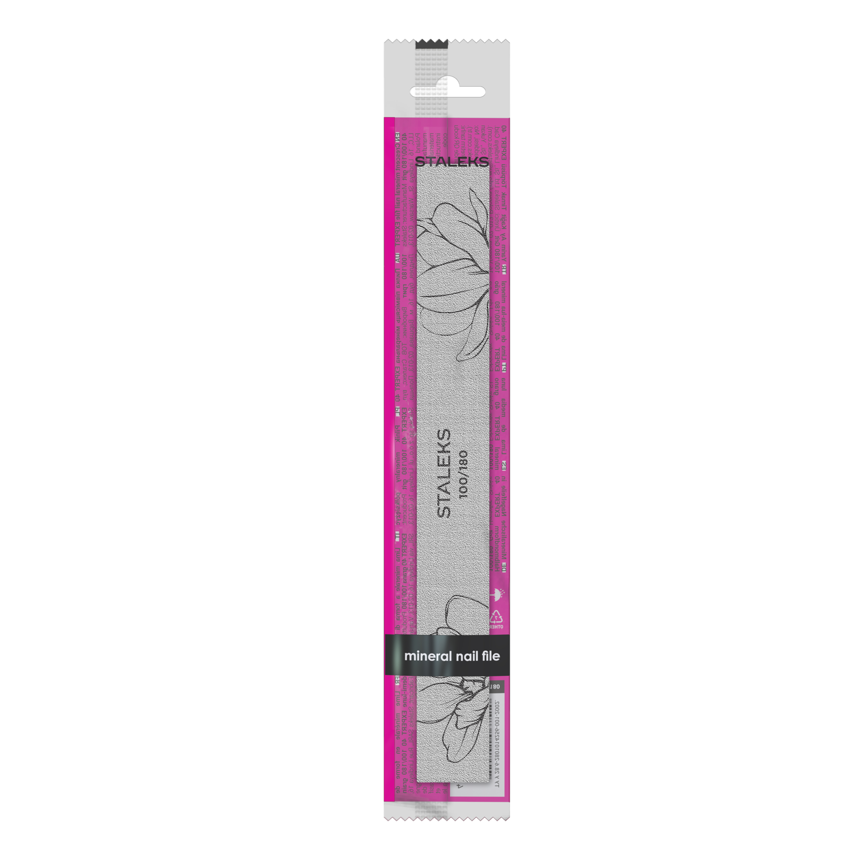Staleks Rechte Mineraal Vijl Expert 20 100/180 Grit (NFE-20-100/180)