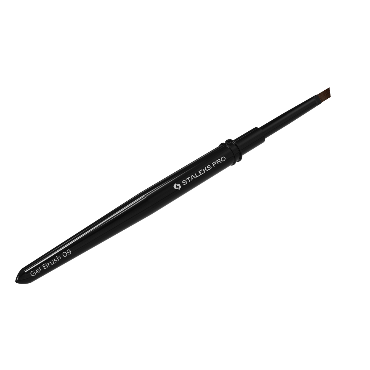 Staleks Schuin Gel Penseel 9 mm (NBE-09)