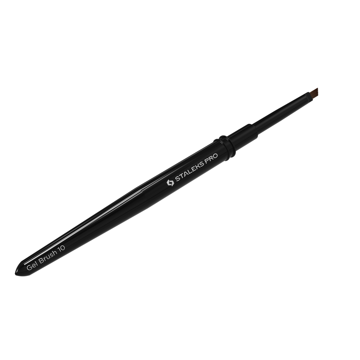 Staleks Schuin Smal Gel Penseel 7 mm (NBE-10)