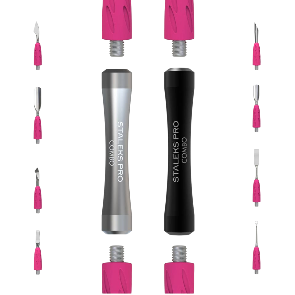 Staleks Werkzaam Deel Manicure Pusher Uniq Combo