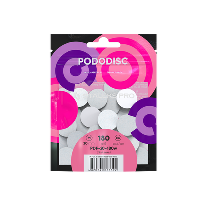 Staleks Refill Pads For Pododisc M White (50 pc) (PDF-20-serie)