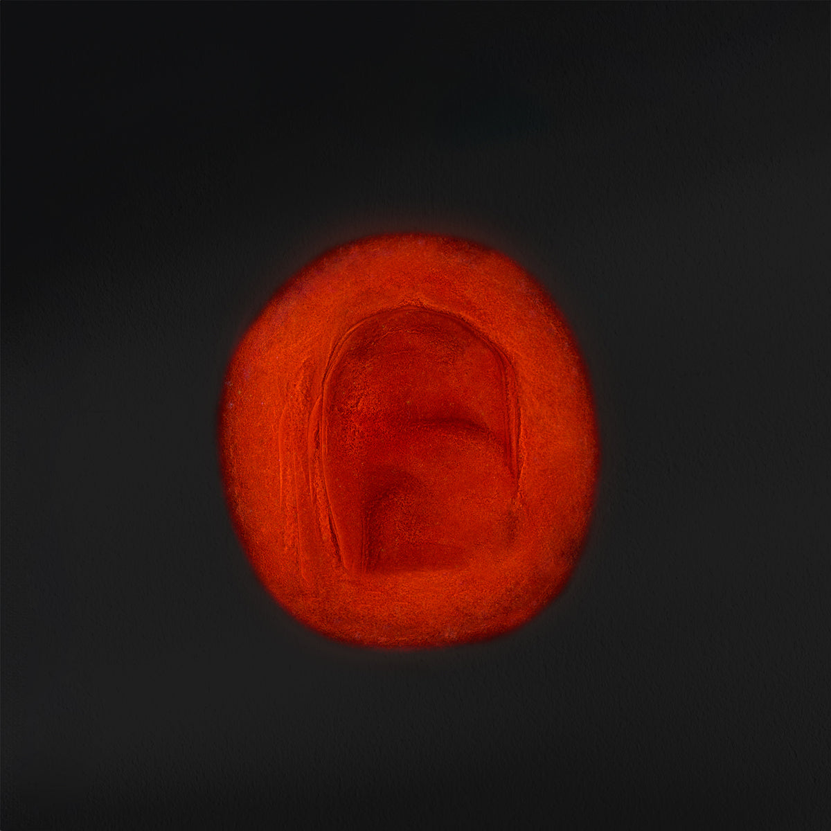 The GelBottle Glow In The Dark Orange Pigment