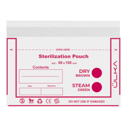 Ulka Sterilisatiezakjes (60x100 mm)