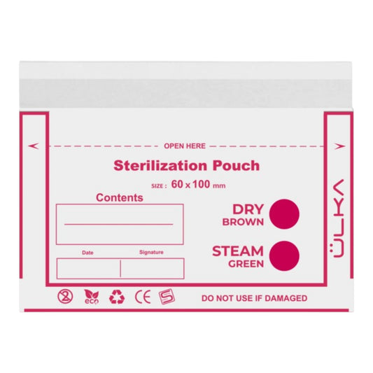 Ulka Sterilisatiezakjes (60x100 mm)