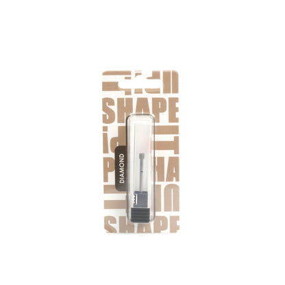 Shape It Up Diamond Frees Bit Korte Brede Cilinder Flat Top 3.5 mm Blauw (Manicure Pedicure)